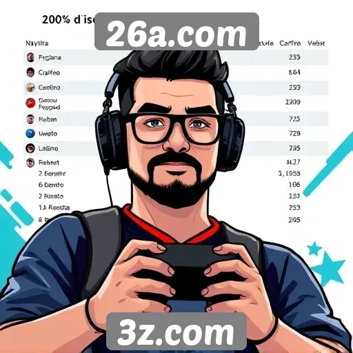 Estatísticas de jogadores no 26a.com